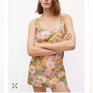 MNG Size M open back romper